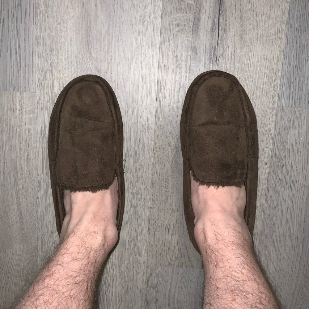 Men's Brown Slippers